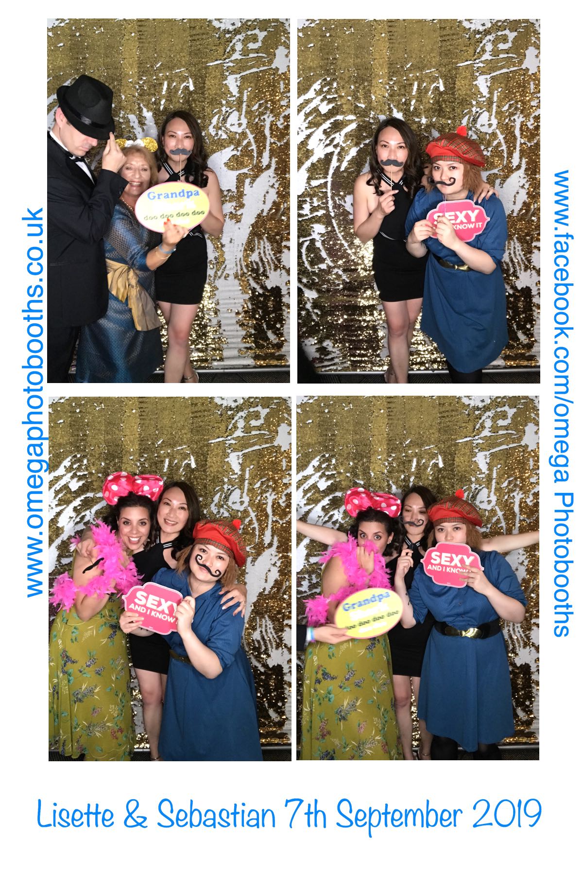 Lisette & Sebastian | View more photos from the event at gallery.omegaphotobooths.co.uk/u/Omega-Photobooths/Lisette-Sebastian